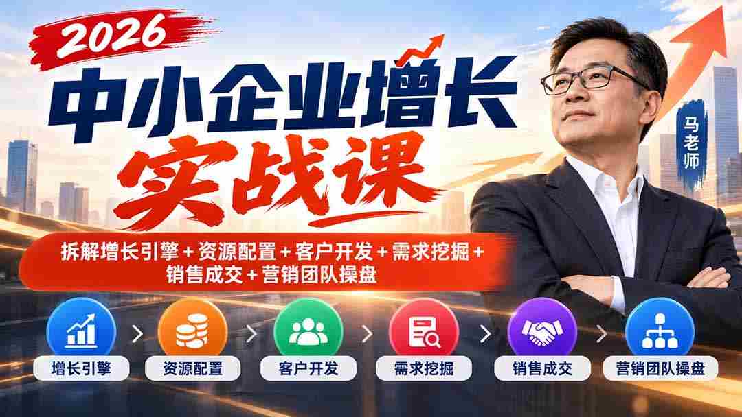 2026年中小企业加速发展攻略：揭秘增长动力、资源分配、客户拓展、需求洞察、销售达成与营销团队管控