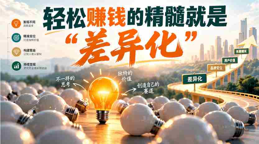 挖掘财富密码：盈利之道在于“独特定位