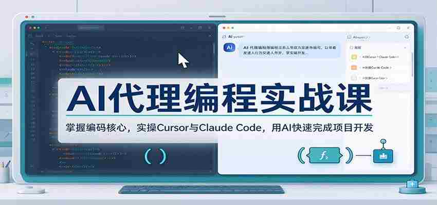 AI编程助手实战教程：深入编码精髓，实战Cursor与Claude Code，借助AI高效推进项目构建