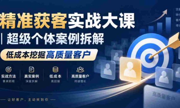 高效吸粉策略揭秘：深度剖析顶级个人案例，低成本锁定优质客户群体