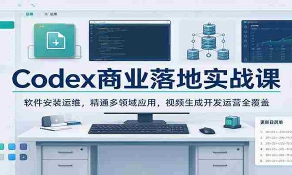 解码商业实战：全方位掌握软件运维技能，精通多领域应用，视频制作与运营一网打尽