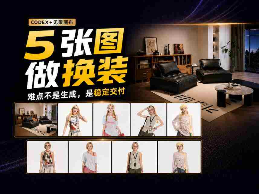 探索无限创意空间：Codex携手5图沙发换装视频，秘诀不在于关键词！