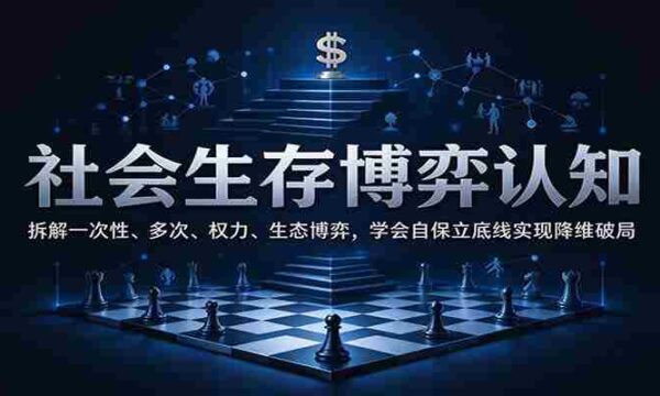 揭秘生存法则：剖析单次、复次对抗，权力与生态较量，掌握自保之道，划定底线，实现降维突破