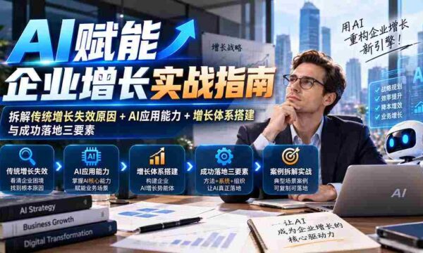 揭秘AI助力企业腾飞之道：剖析增长困境、挖掘AI潜能与构建高效增长架构实战攻略
