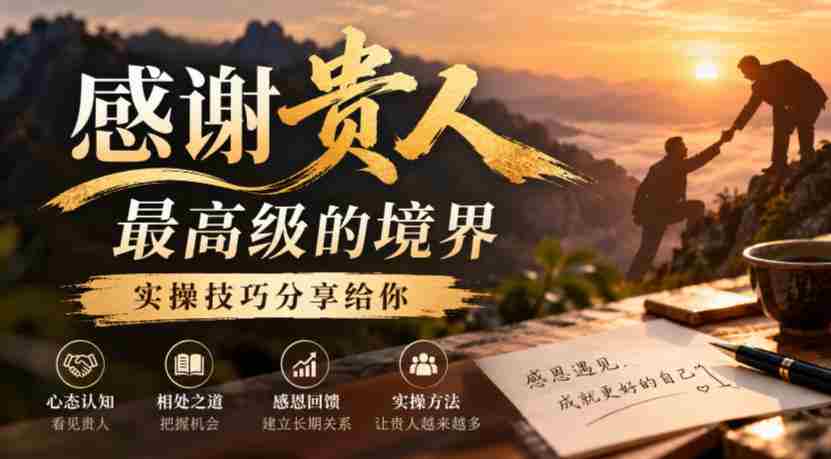 致谢贵人的至高境界揭秘：实操技巧大公开，与你共享智慧精髓