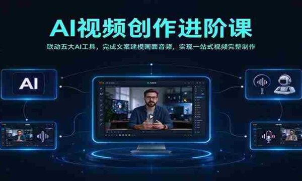解锁视频制作新境界：融合五大AI利器，从文案到画面音频，构建全流程视频创作平台