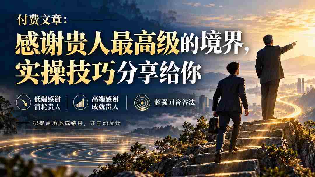 感恩贵人，领略最高境界：揭秘实用技巧分享攻略