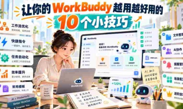 提升WorkBuddy使用体验的10招实用技巧