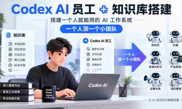 AI助手与知识库同步建设，单兵作战也能高效完成AI项目，一员独当多面胜过团队之力