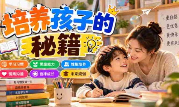 独家揭秘：如何高效培育下一代的教育秘笈