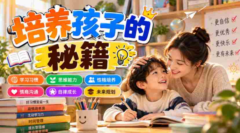独家揭秘：如何高效培育下一代的教育秘笈