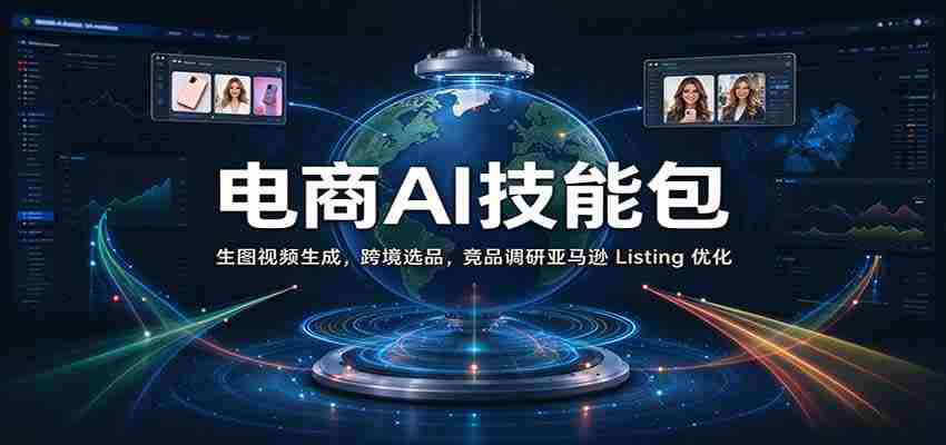 智能电商利器：打造生图视频，精选跨境商品，深度竞品分析及亚马逊商品列表优化