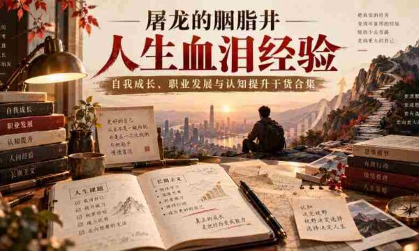 探索胭脂井下的龙族泪史：成长之路、职场修炼与认知飞跃精华汇编【文档分享