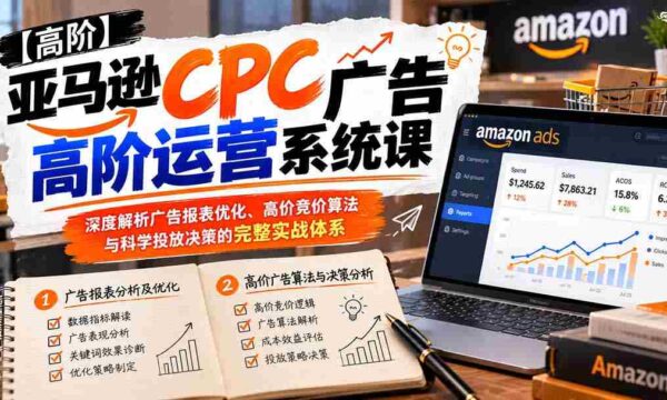 揭秘亚马逊CPC广告高效运营：全面解析报表优化技巧、竞价策略与精准投放秘诀实战攻略