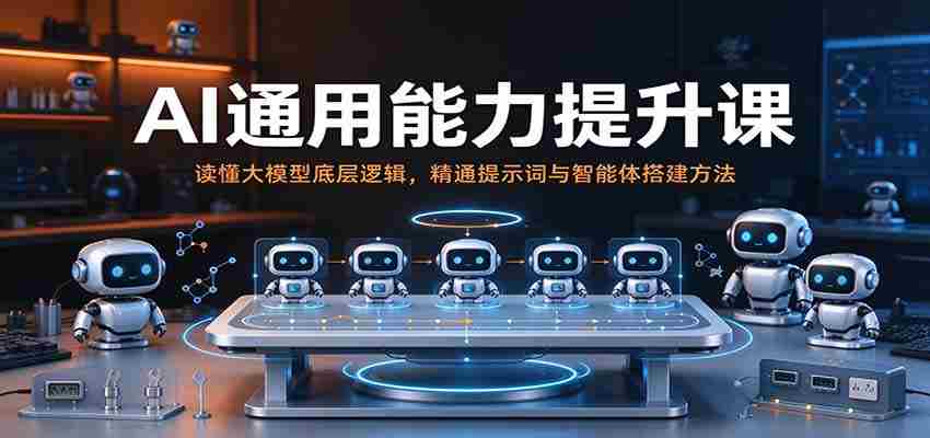 解码AI全能力教程：深入解析大模型机理，熟练掌握指令与智能体构建技巧
