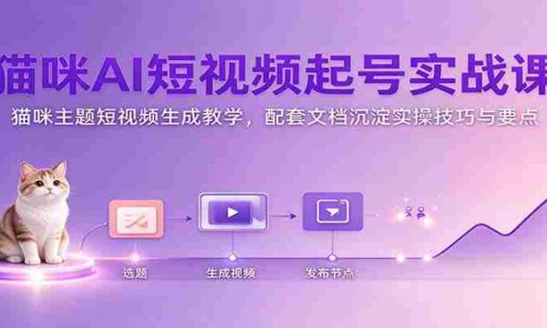 探索猫咪AI短视频制作奥秘：猫咪主题内容创作攻略，附赠实操手册解析关键技巧
