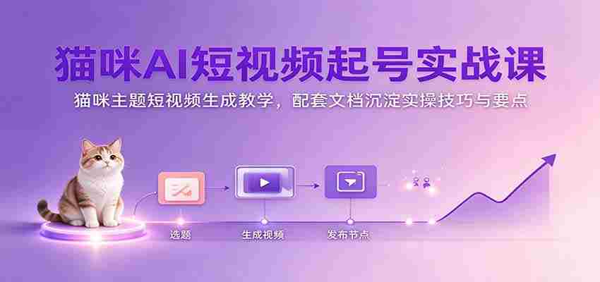 探索猫咪AI短视频制作奥秘：猫咪主题内容创作攻略，附赠实操手册解析关键技巧
