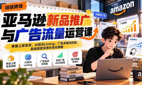 揭秘亚马逊新品营销秘籍：全方位解析上架发货、AI智能优化、广告精准匹配与自动投放策略