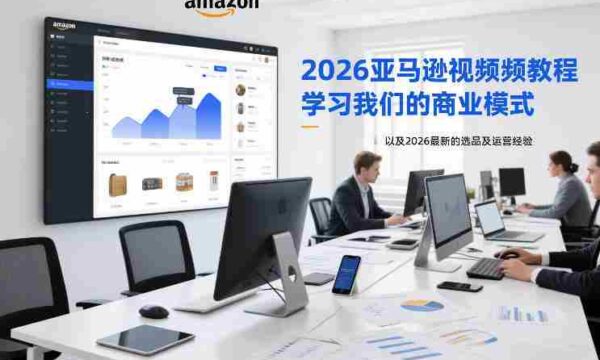 2026亚马逊教程全面上线：揭秘独门商业模式与最新选品运营技巧（持续更新至1020）