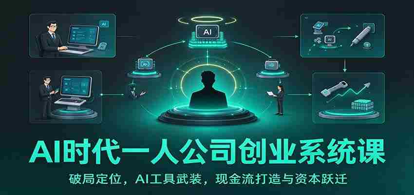 探索AI浪潮中的单打独斗：定位破局、AI利器加持、现金流构建与资本飞跃之路