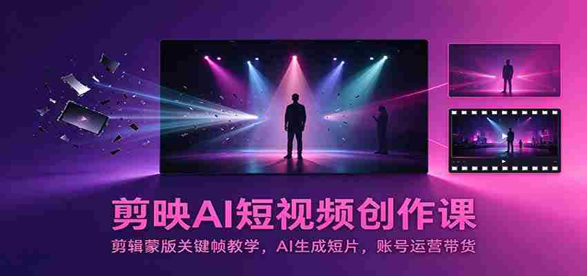 探索剪映AI短视频制作技巧：掌握蒙版关键帧剪辑，AI自动制作影片，高效运营账号带货策略