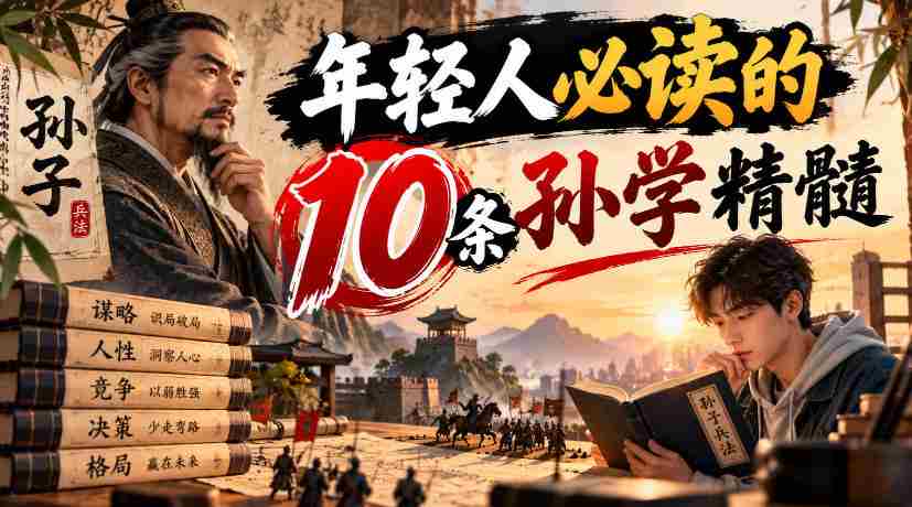某公众号付费文章：年轻人必读的10条孙学精髓