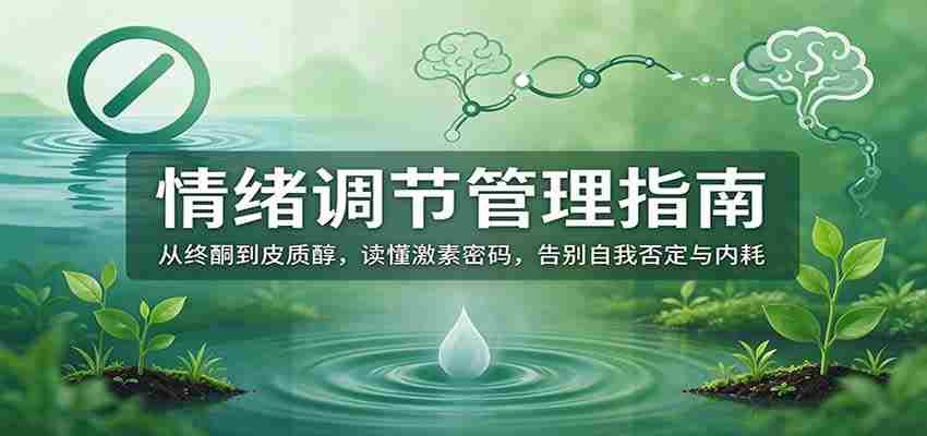 解锁激素奥秘，掌握情绪调节艺术：摆脱负面情绪，拒绝内耗困扰