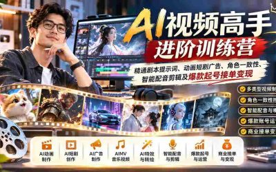 解锁AI漫剧致富之路：2026实操课教你小说改编到视频变现全攻略