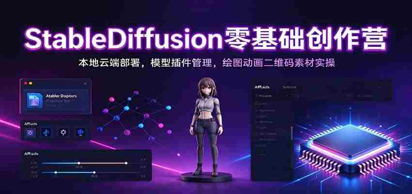 探索StableDiffusion创作之旅：轻松本地部署，高效模型插件掌控，动画与二维码素材实操教学